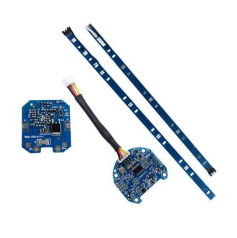 BMS Ninebot ES con base y riel