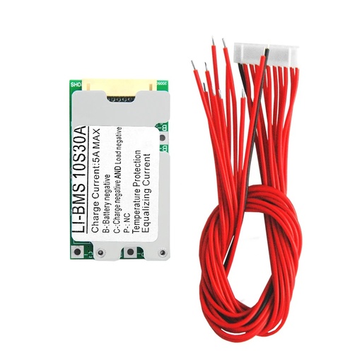 BMS 10S 36V 30A Li-ion
