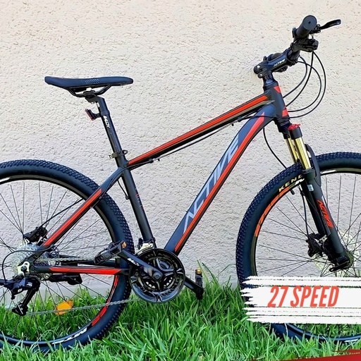 Bicicleta de aluminio 29 - ACTIVE - 27 SPEED -FRENOS HIDRAULICOS